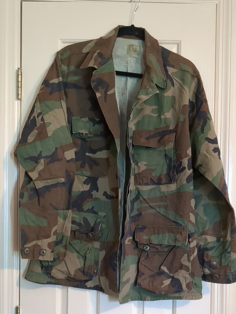 Classic Men's Camo Field Jacket - Green/Brown